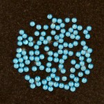 20SS -BLUE ZIRCON -BLUE ZIRCON RHINESTONE FLATBACK HOT FIX 1440 PCS. (10 GROSS)